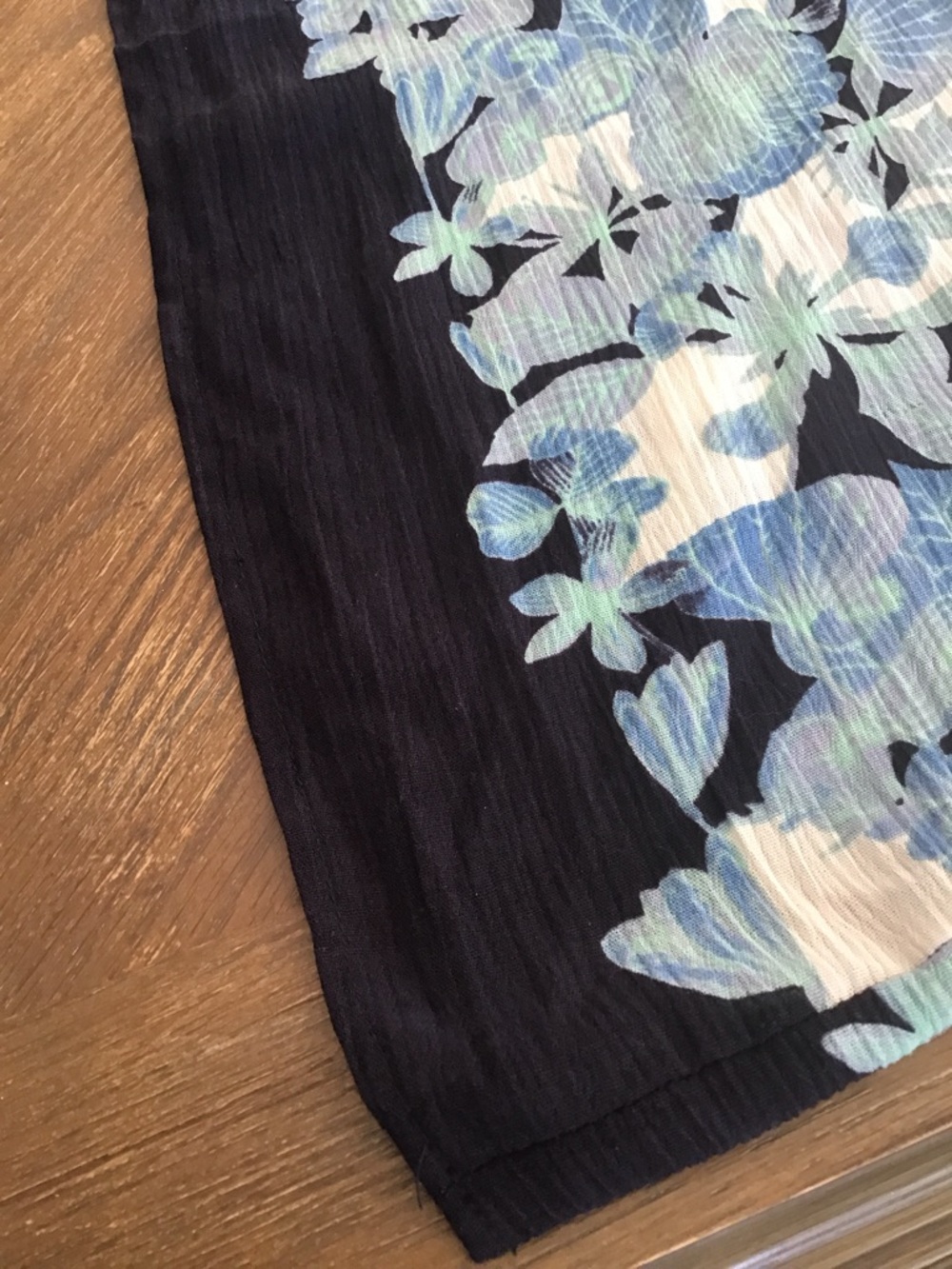 Roffe Accessories beautiful women’s floral sheer boho kimono wrap scarf overlay - Picture 14 of 16